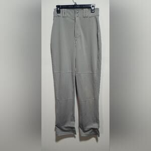 Champro Men's Open Bottom Baseball Pants Size Small Gray